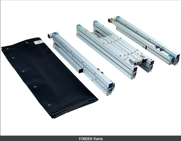 3D 빠른 접기 프로젝터 스크린 야외 영화 빠른 접기 프레임 스크린 14
