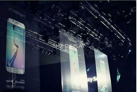 품질 백색 순수한 스크린 홀로그램 제품 발사를 위한 자필 영사막 공장