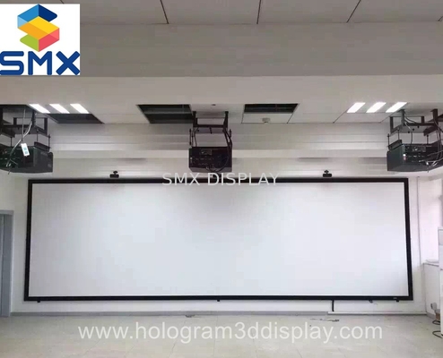 큰 4K 3D 영화관은은 회화를 가진은 3D 영사막을 가립니다