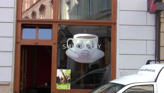 품질 숍 윈도우를 위한 100 um 반 투명 후 투영 영화 홀로그래픽 스크린 영화 공장