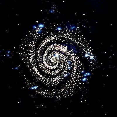 품질 28 키 원격 조종 제어장치와의 32W RGB 반짝임 광 섬유용 광 공장