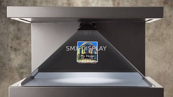 품질 야외 주도하는 광고 화면 3D 홀로그램 디스플레이 박스 135X82X72 AC110V 공장