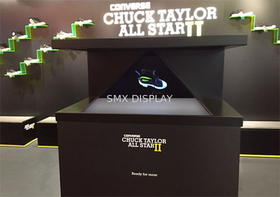 품질 50도 자필 유리제 스크린 피라미드 자필 진열장 270 공장