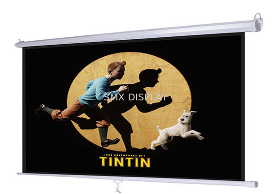 품질 사무실 학교 교실을 위한 16:9 60 인치 설명서 프로젝터 스크린 공장