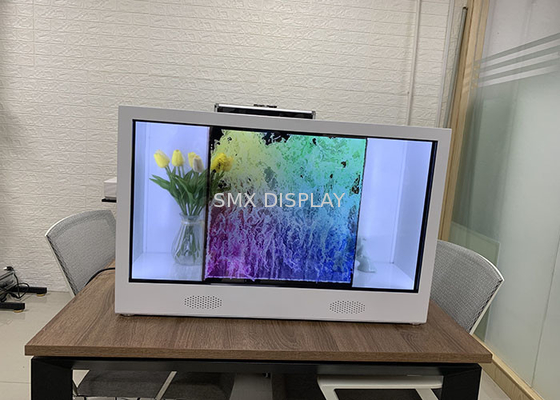 65 인치 3D 홀로그램은 투명한 진열장 화면 홀로박스를 드러냅니다