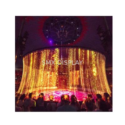 품질 장거리 홀로그래프 메쉬 프로젝터 스크린 초대형 3D 홀로그램 스크린 공장