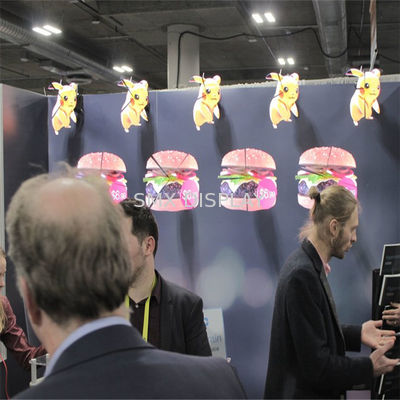 품질 자필 PC 알루미늄 LED 팬 3D/3D 홀로그램 영사기 Ith 175 화각 공장