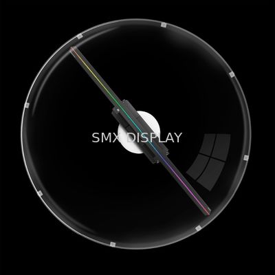 품질 65cm Hypervsn 홀로그램 선수 3D LED 팬 광고를 위한 512 x 512 해결책 공장