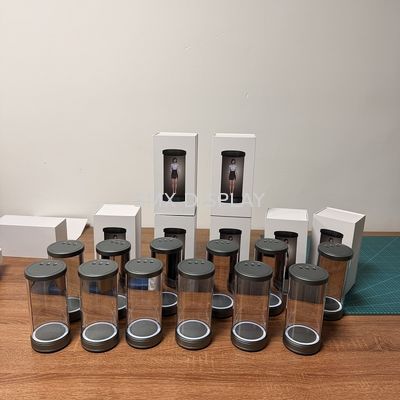 품질 5.5 /21.5/75인치 홀로그램 실린더 박스 3D 홀로그램 실린더 AI 인터랙티브 디스플레이 박물관용 공장