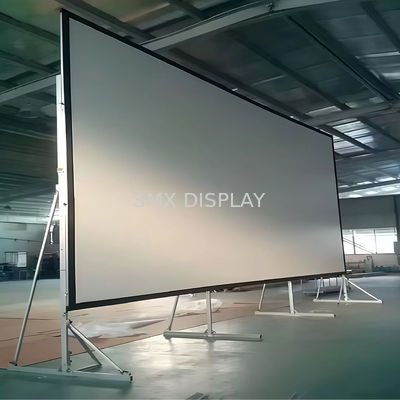 품질 Large Fast Fold Projector Screen - Portable Front/Rear Projection for Events & Presentations 공장