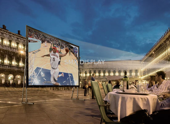 품질 300 Inch Fast Fold Projection Screen Front Rear Fabric Outdoor Cinema Large Screen Customize 공장