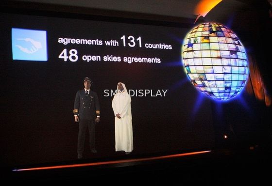 품질 사려깊은 포일 단계 3D 자필 영상 투상 투명한 색깔 95um 간격 공장