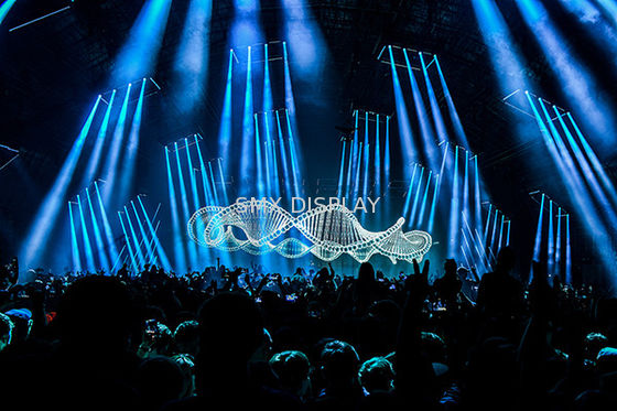 품질 폴리아미드 홀로플렉스 투명한 3D 홀로그래픽 투사 스크린 공장