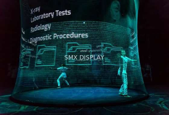 품질 홀로플렉스 완전한 거즈 명백한 전문자필 3D 투사 화면 공장