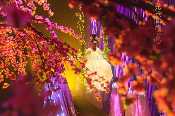 품질 3D 자필 전시 홀로그램 Musion 뜨 Eysliner 포일 5x30m 공장