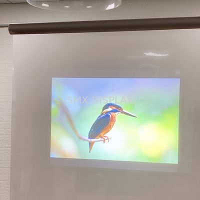 품질 진한 회색 자동 접착 후사 투영 포일, 무역 박람회를 위한 정면 영사 필름 공장