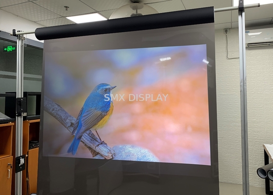 명확한 투명한 자필 스크린, Holoscreen 전시/상점을 위한 100개 미크론