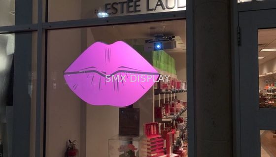 품질 프론트 프로젝터 투명한 170' 100 um 후방 돌출막 공장