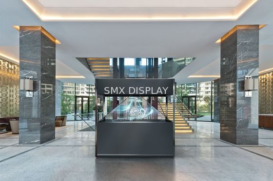 품질 큰 피라미드 3D 홀로그래픽 디스플레이 풀（Full） HD 결의안 4 시청측 공장