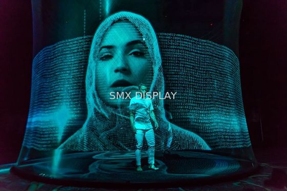 품질 투명한 보이지 않는 전문자필 3D 메쉬 스크린 페퍼스크림 공장