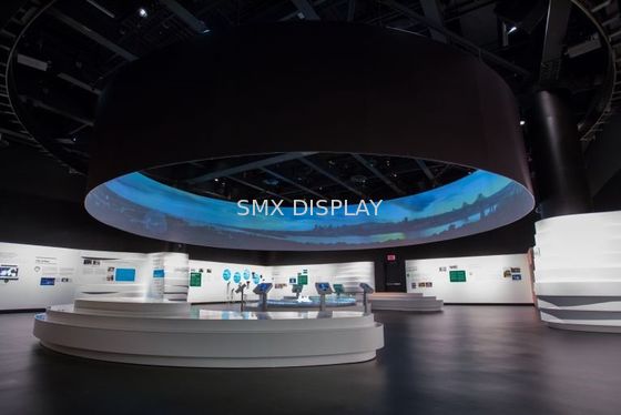 품질 180 급 로에스 모의 비행 장치 투사 화면 매트 공장