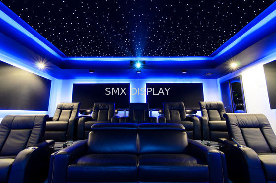 품질 7가지 색과 PMMA 광섬유 별 천정 등 600x1200mm RGB 빛 공장