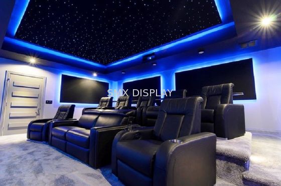 품질 110V - 자택 상영관을 위한 220V 광섬유 별 천장 패널 RGB 광색채 공장